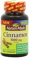 Nature Made Cinnamon Capsules 1000 Mg, 100 Count