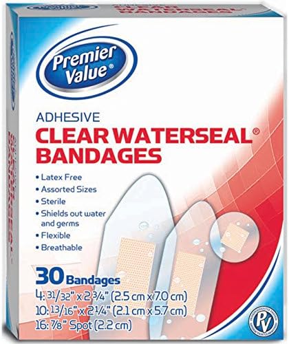 Premier Value Clear Waterseal Asst Sizes - 30ct