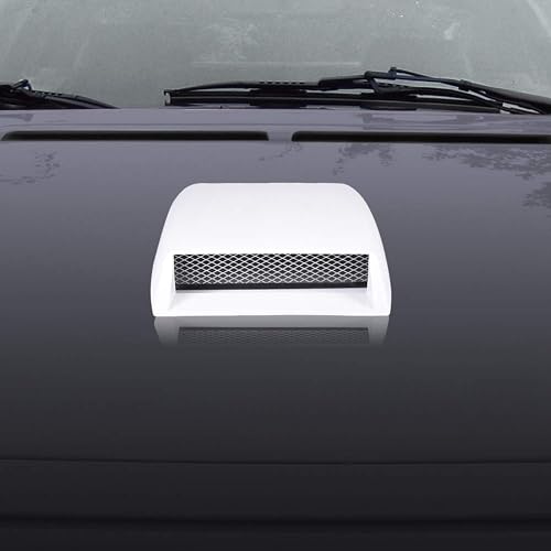 Universal Car Hood Scoop - ABS Plastic Decorative Bonnet Vent In Multiple Colors