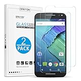 OMOTON 3298673 0.26 mm Scratch Resistant Screen Protector for Moto X Pure Edition - Clear (2 Pack)