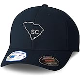 Custom Flexfit Hats for Men & Women South Carolina State Map Sc Embroidery
