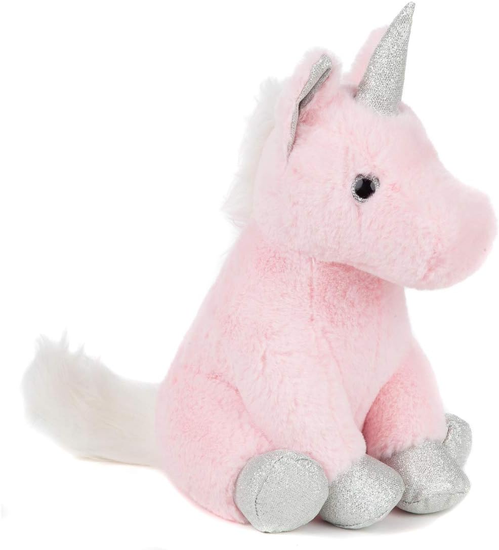 Draft Stoppers - Lily’s Home Cute Decorative Unicorn Weighted Interior Door Stopper, Compact with Soft Fabric Design