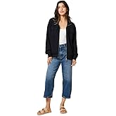 Softies Women's Athleisure Double Zip Bomber Jacket