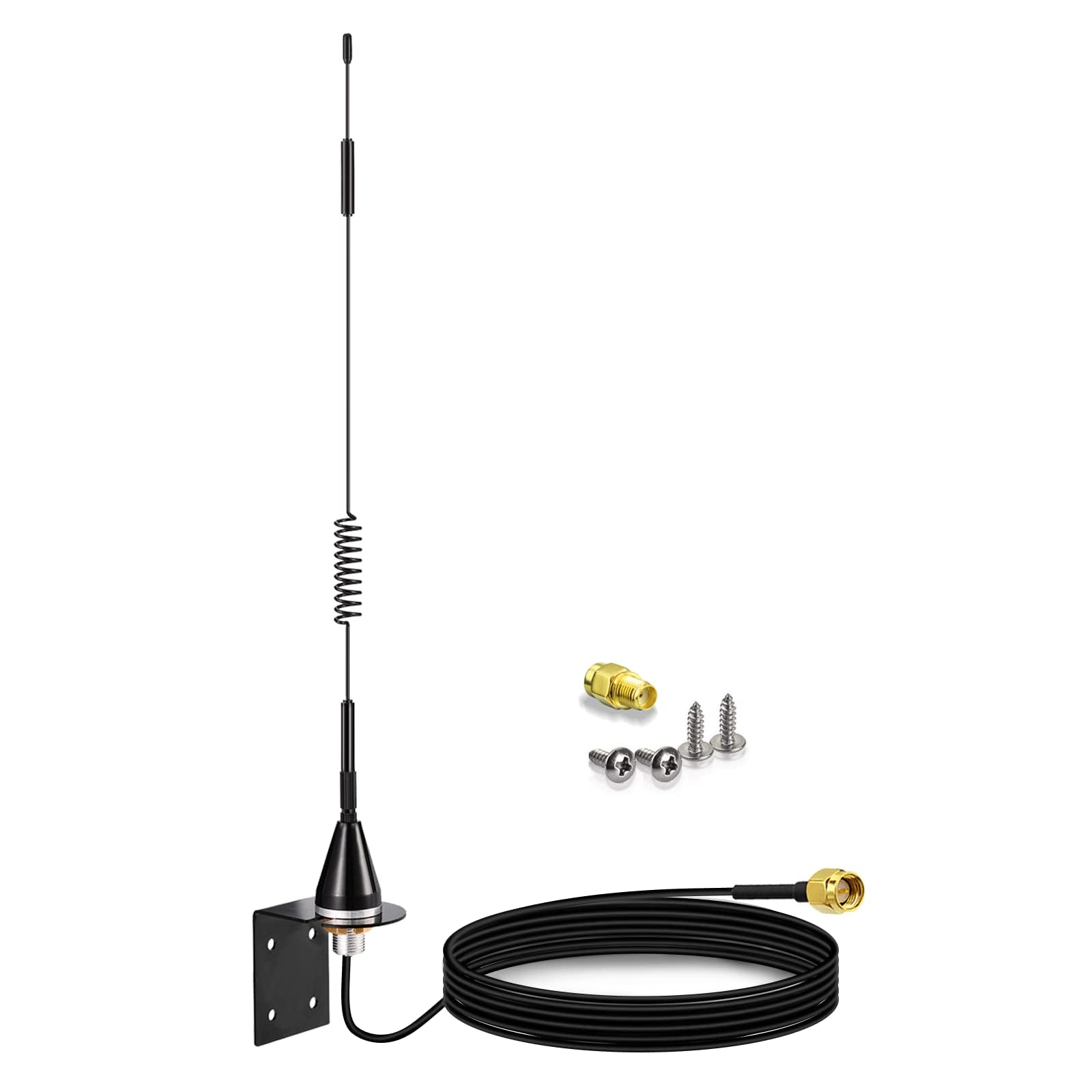 Bingfu Lora Gateway Antenna 868MHz 2dBi SMA Male Aerial Outdoor Fixed Bracket Wall Mount Antenna for RAK Helium Hotspot Module Bobcat Nebra HNT Miner LoRaWAN SyncroBit Gateway