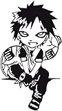 KyokoVinyl Naruto - Gaara Chibi Anime Decal Sticker for Car/Truck/Laptop (4.0