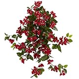 Nearly Natural 28” Bougainvillea Hanging Bush