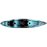Perception Tribe 13.5 Sit on Top Tandem Kayak for All-Around Fun Large Rear Storage with Tie Downs