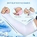 isnowood 3 Pairs Long Cooling Arm Sleeves UV Sun Protection For Men Woman Kids