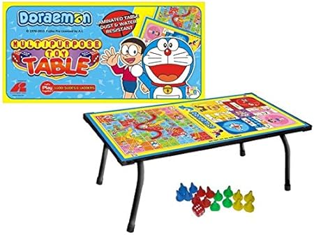 Cloudeal Bed Study and Laptop Support Table ( Multicolour, S-001 Ludo Table )