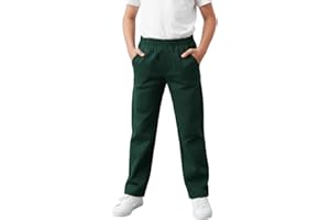 unik Boy's Uniform All Elastic Waist Pull-on Pants BU03