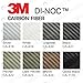 3M DI-NOC CA-421 BLACK CARBON FIBER 1ft x 1ft ( 1 sq/ft) Flex Vinyl Wrap