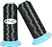 Threadart Bobbin Thread - 60wt Black - Two Huge Spools of 5000 Meters - White & Black Cones Available - 2 Spool Twin Pack