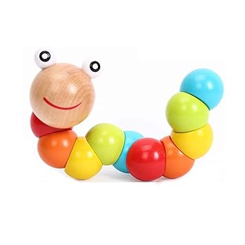caterpillar learning toy