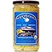 “Greek” gourmet sauerkraut: organic, raw fermented, unpasteurized, probiotic, vegan and gluten free. 24 fl. oz. No shipping charges with minimum. Fermented in Glass (Plastic Free!)