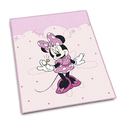 Amazon De Herding 647736012 Minnie Mouse Linzenz Teppich Grosse