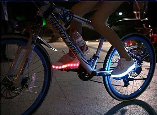 LED SNEAKERS SHOES 7 COLORS LIGHTS + USB Charging (37, white)