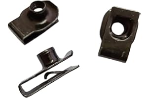 ZS2YOUTOYOU M10 U-Style Clip-On Nut, U-Type Fasteners (Pack of 10)