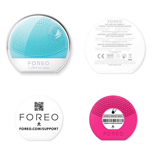 FOREO LUNA play plus: Portable Facial Cleansing Brush, Mint