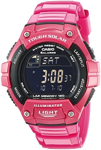 casio women's tough solar digital watch