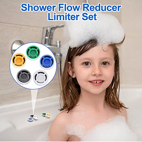 4 Pack Shower Flow Reducer Limiter, 1.5/1.8/2.0/2.5 Ireland