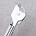 Didakay Swiss - Tech 6 in 1 Stainless Steel Utility Multi-Tool Keychain w/Free-e-Book for Camping Pocket Survival Knife Stainless Steel