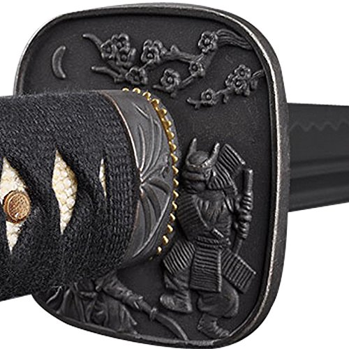 Handmade Sword 1045 Carbon Steel Full Tang, Sharp, Wooden Scabbard Sword - Warrior and Fuji