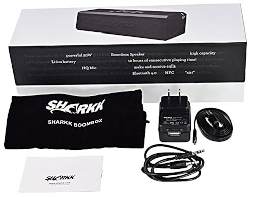 SHARKK Boombox+ Bluetooth Speaker Advance MaxxBass Technology 20W