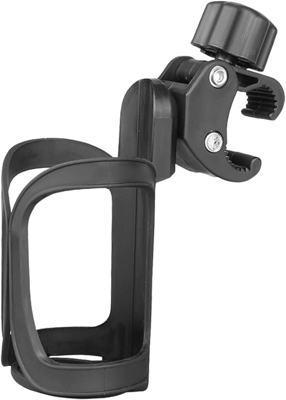Grapelet Universal Stroller Cup Holder 360 Rotation ABS Clip Adjustable