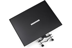 Rannsgeer Heavy Duty Metal Tray for Tripod Speaker Stand and Mobile TV Stand (11.8x15.8)