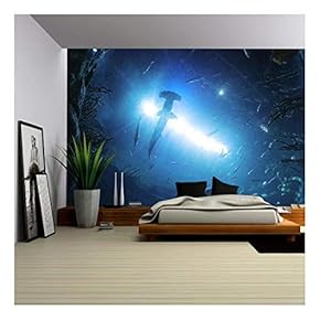 The Marine Life, Ocean Park Hong Kong - Removable Wall Mural | Self-Adhesive Large Wallpaper - 66x96 inches
