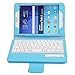 NEWSTYLE Removable Wireless Bluetooth Keyboard ABS Plastic Laptop Stylish Keys and Protective Case for Samsung Galaxy Tab A 8.0