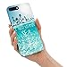 Compatible Summer Tropical Beach Quote and Saying I need Vitamin Sea Palm Tree Blue Clean Ocean Aloha Summer Clear Rubber Side Case Replacement for iPhone 8/iPhone 7