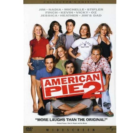 Amazon.com: American Pie 2 (Widescreen Collector's Edition): Jason Biggs, Chris Klein, Tara Reid, Mena Suvari, Shannon Elizabeth, Natasha Lyonne, Seann William Scott, Eddie Kaye Thomas, Thomas Ian Nicholas, Alyson Hannigan, Eugene Levy,