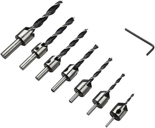 Nuluxi Countersink Combination Drill Reamer