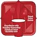 Creative Converting Touch of Color 100 Count 2-Ply Paper Dinner Napkins, Classic Red
