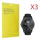Ticwatch 2 Screen Protector, Lamshaw Premium High Definition Ultra Clear Anti-Glare Screen Protector for Ticwatch 2 (3 pack)