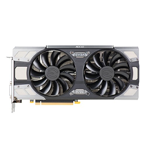 EVGA GeForce GTX 1070 FTW DT GAMING ACX 8GB GDDR5, RGB LED
