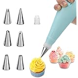 Piping Bag and Tips Cake Decorating Supplies Kit Baking Supplies Cupcake Icing Tips with Pastry Bag for Baking Decorating Cak