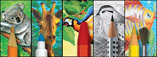Faber-Castell Young Artist Essentials Gift Set - 64-Piece Premium Quality Art Set for Kids