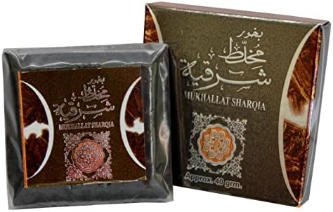 Mukhallat Sharqia Bakhoor Oud Fragrance Incense Powder with Musk and Sandalwood