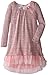 Bonnie Jean Big Girls' High Low Dress with Mesh Ruffles
