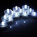 Signstek Set of 36 Submersible Waterproof Wedding Underwater Tea Light Sub LED Light for Decoration Wedding Party Bar etc.*White*