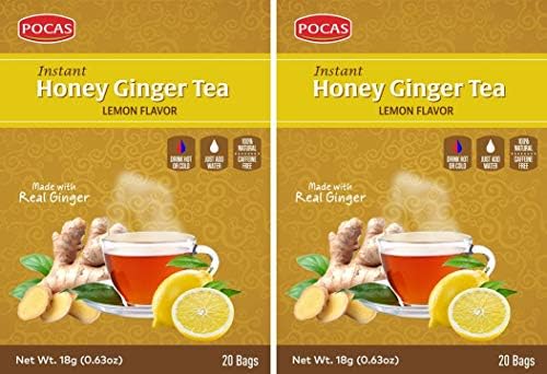 POCAS HONEY GINGER TEA