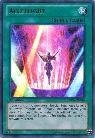 Yu-Gi-Oh! - Accel Light (ZTIN-EN016) - 2013 Zexal Collection Tin - 1st Edition - Ultra Rare