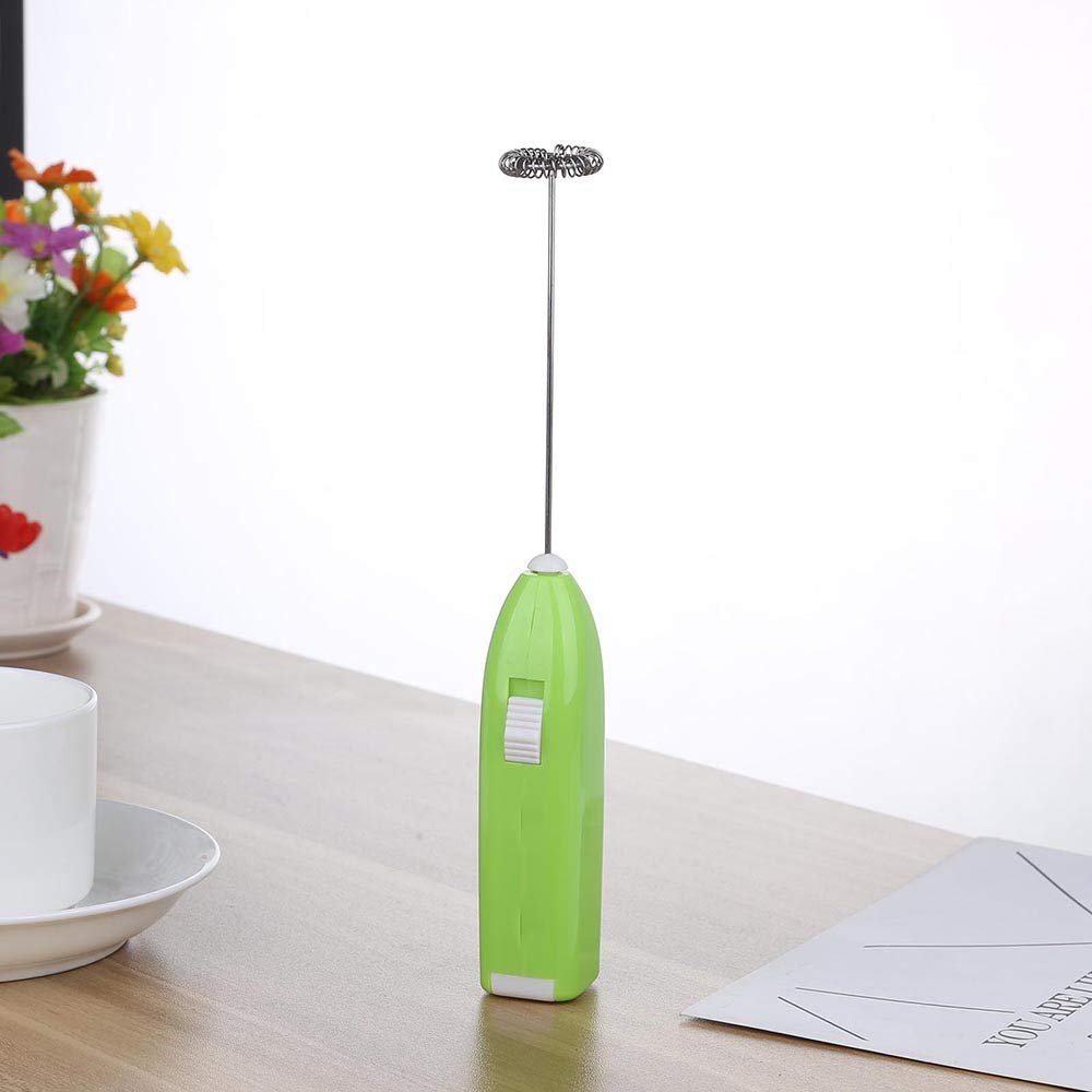 Milk Frother Coffee Frother Electric Whisk Milk Bubbler 2 In 1 Egg