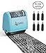 Azumic Confidential Address Blocker Anti Prevention Identity Theft Protection Roller Stamp 6 Pack Refills, Light Blue primary