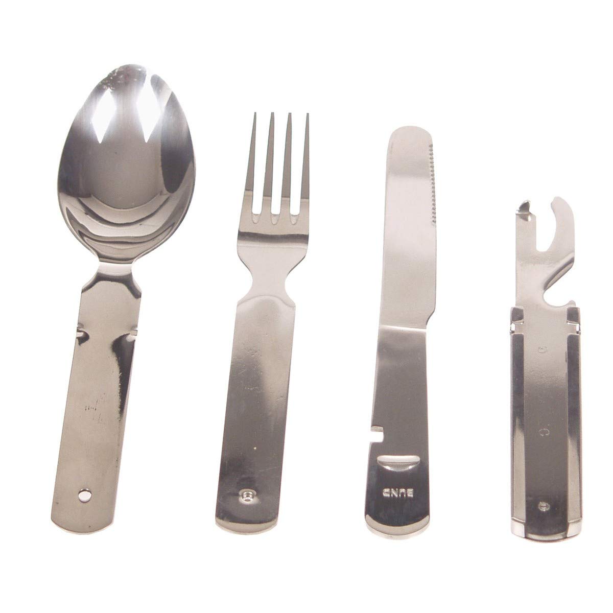 MFH Bw 4-Piece Cutlery Set Heavy Duty Silver