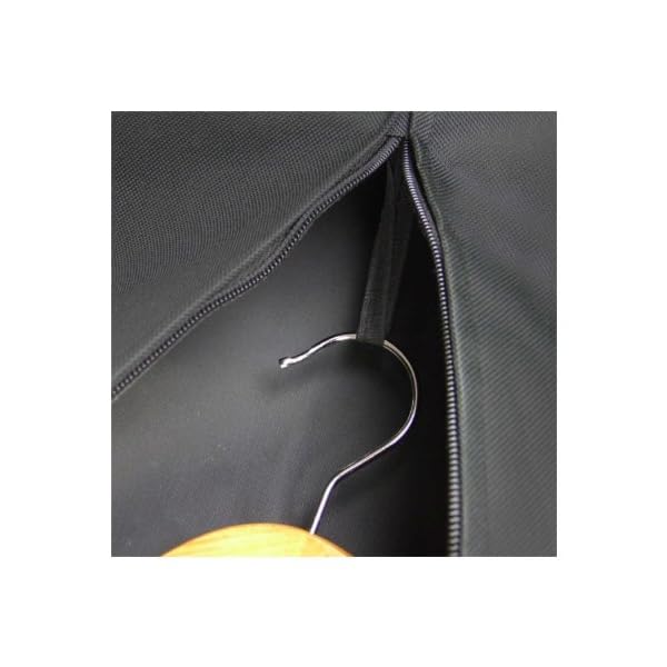 Hangerworld Custodia Viaggio Per Abiti 137cm - Traspirante Con Maniglie E Cerniera, Nera - Foto 8