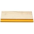 1 pc 13 inch (33cm) Long 4 inches Wide Silk Stencil Screen Printing Squeegee Wood Oiliness Scraper Screen Ink Scraper 75 Durometer