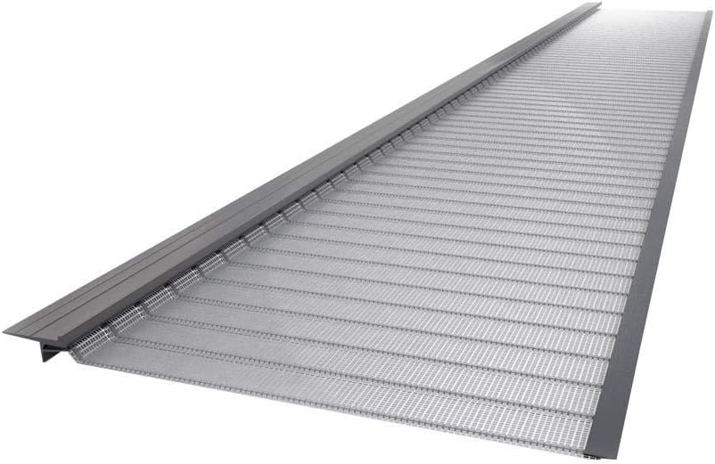 4 ft. Stainless Steel 5 in. Micro-Mesh Gutter Guard (20-Pack)